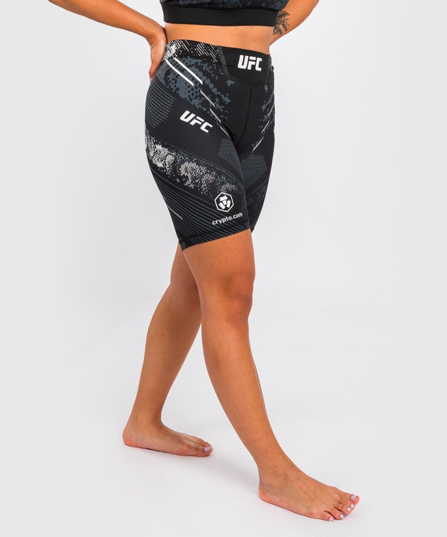 ufc adrenaline by venum authentic fight night dame vale tudo short - lang passform - svart