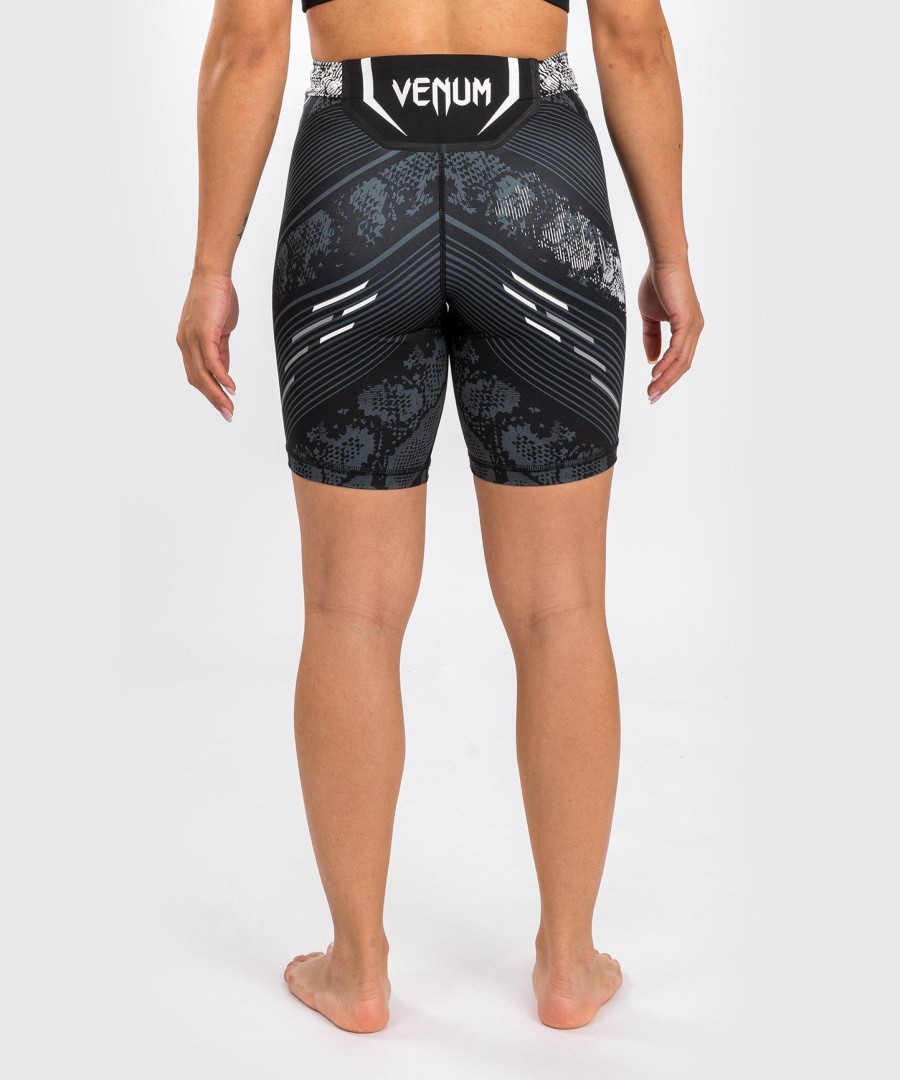 ufc adrenaline by venum authentic fight night dame vale tudo short - lang passform - svart