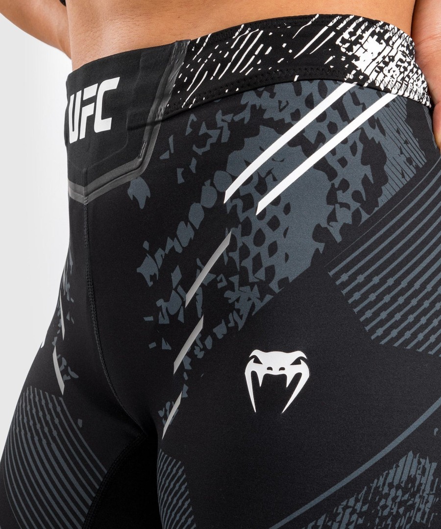 ufc adrenaline by venum authentic fight night dame vale tudo short - lang passform - svart