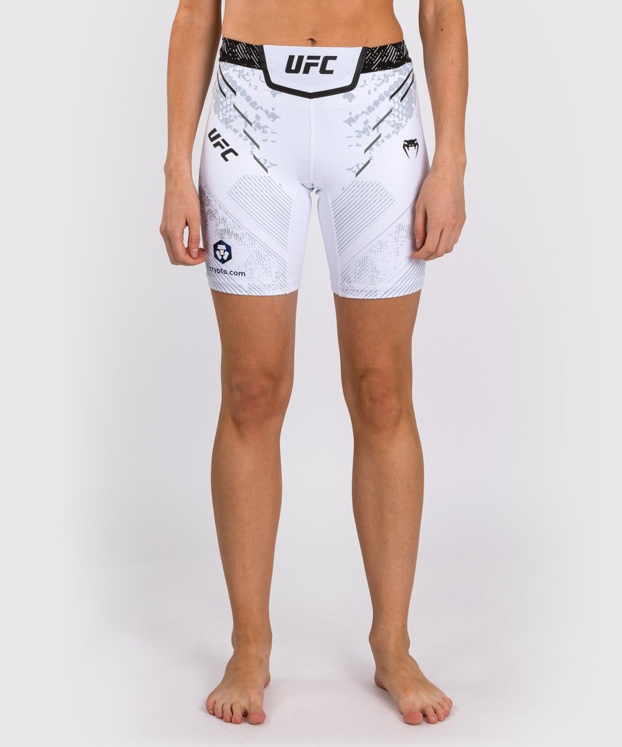 ufc adrenaline by venum authentic fight night dame vale tudo short - lang passform - hvit