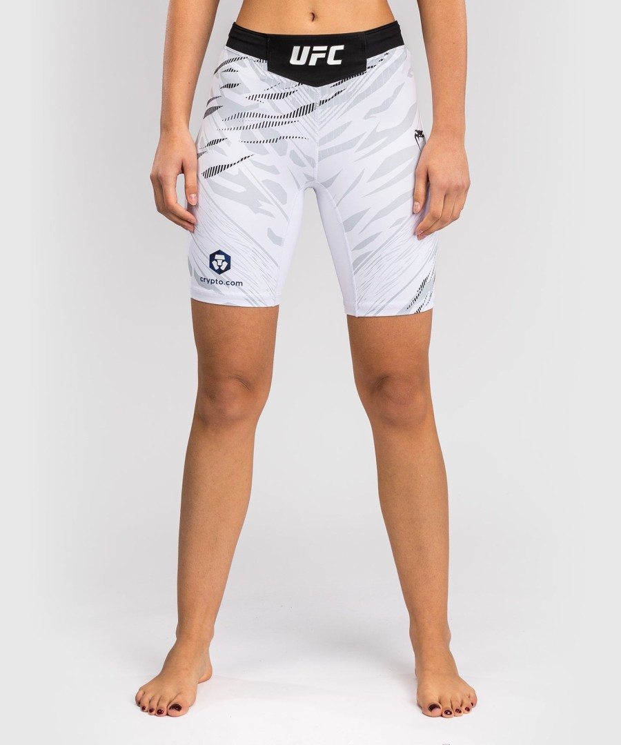ufc fusion av venum authentic fight night dame vale tudo short - lang passform - hvit