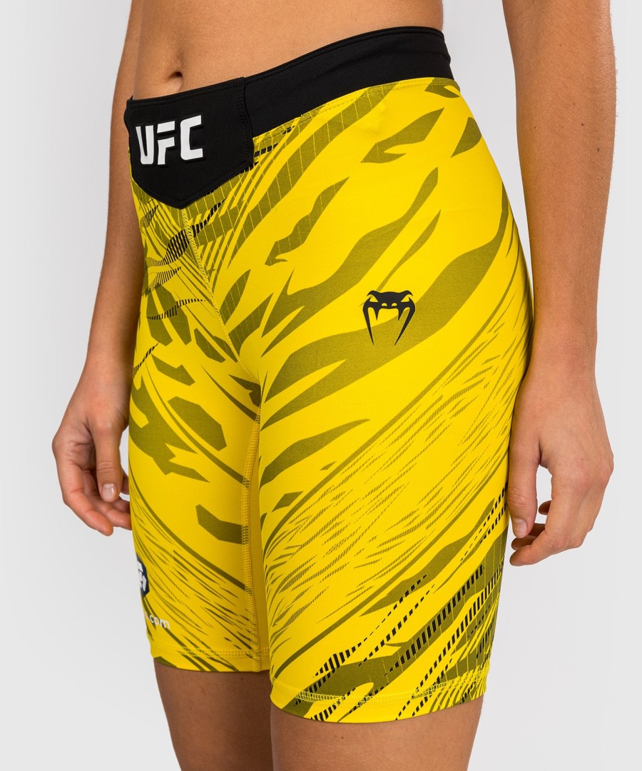 ufc fusion by venum authentic fight night dame vale tudo short - lang passform - gul