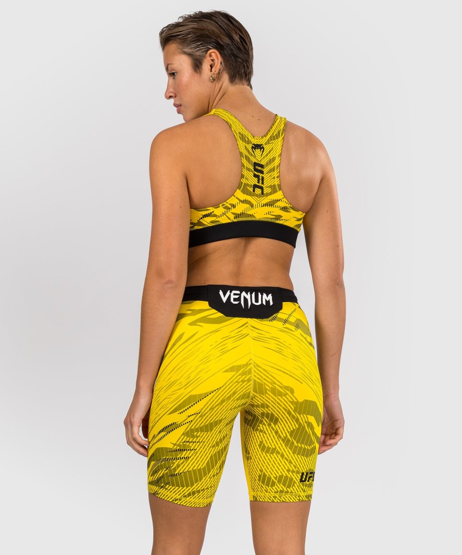 ufc fusion by venum authentic fight night dame vale tudo short - lang passform - gul