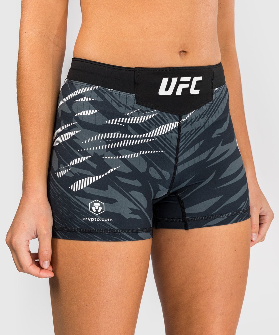 ufc fusion av venum authentic fight night dame vale tudo shorts - kort passform - svart
