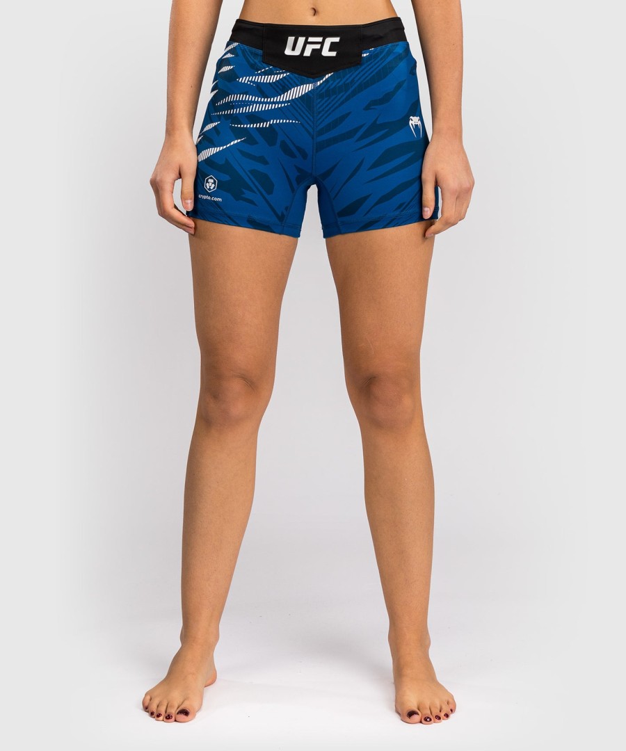 ufc fusion by venum authentic fight night dame vale tudo shorts - kort passform - blå