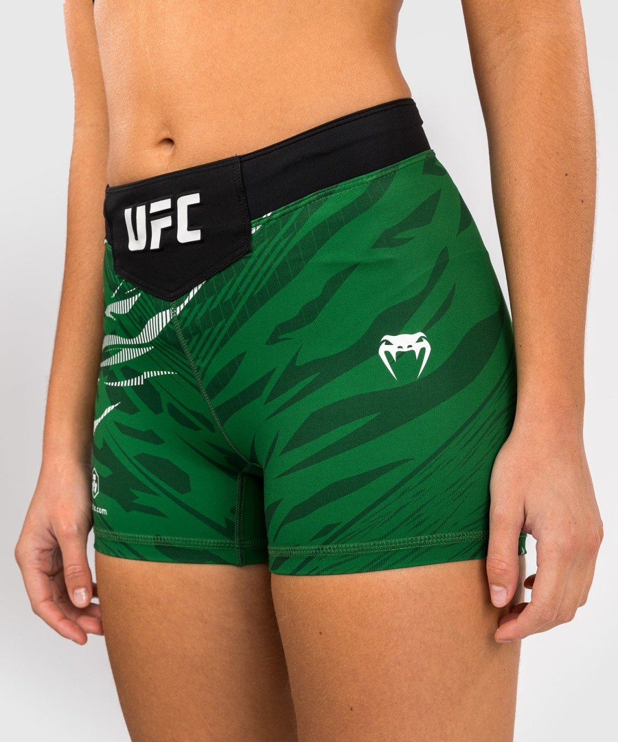 ufc fusion by venum authentic fight night dame vale tudo shorts - kort passform - grønn