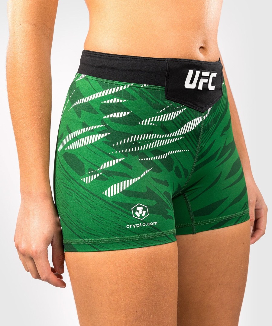ufc fusion by venum authentic fight night dame vale tudo shorts - kort passform - grønn