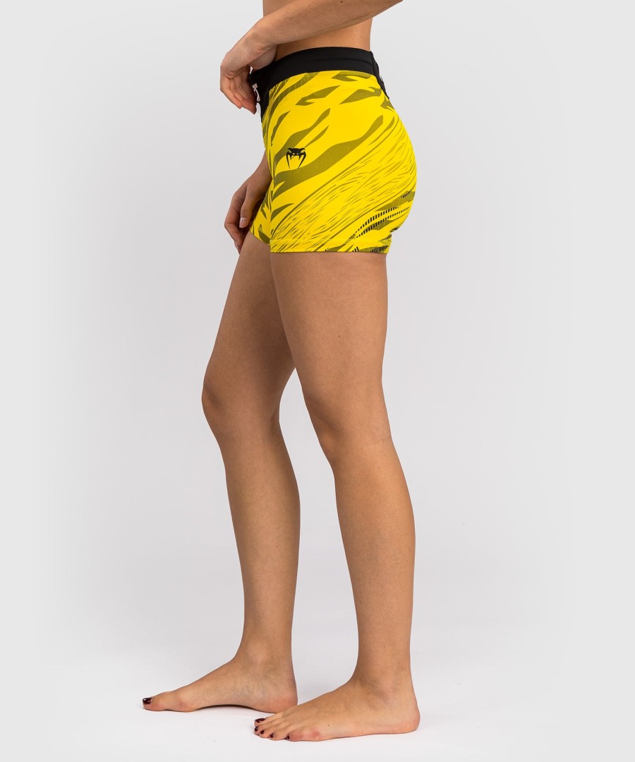 ufc fusion by venum authentic fight night dame vale tudo shorts - kort passform - gul