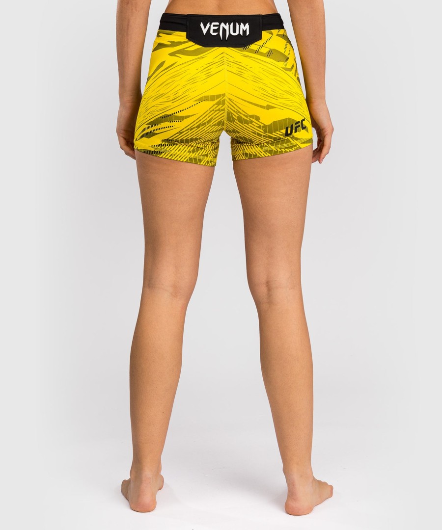 ufc fusion by venum authentic fight night dame vale tudo shorts - kort passform - gul