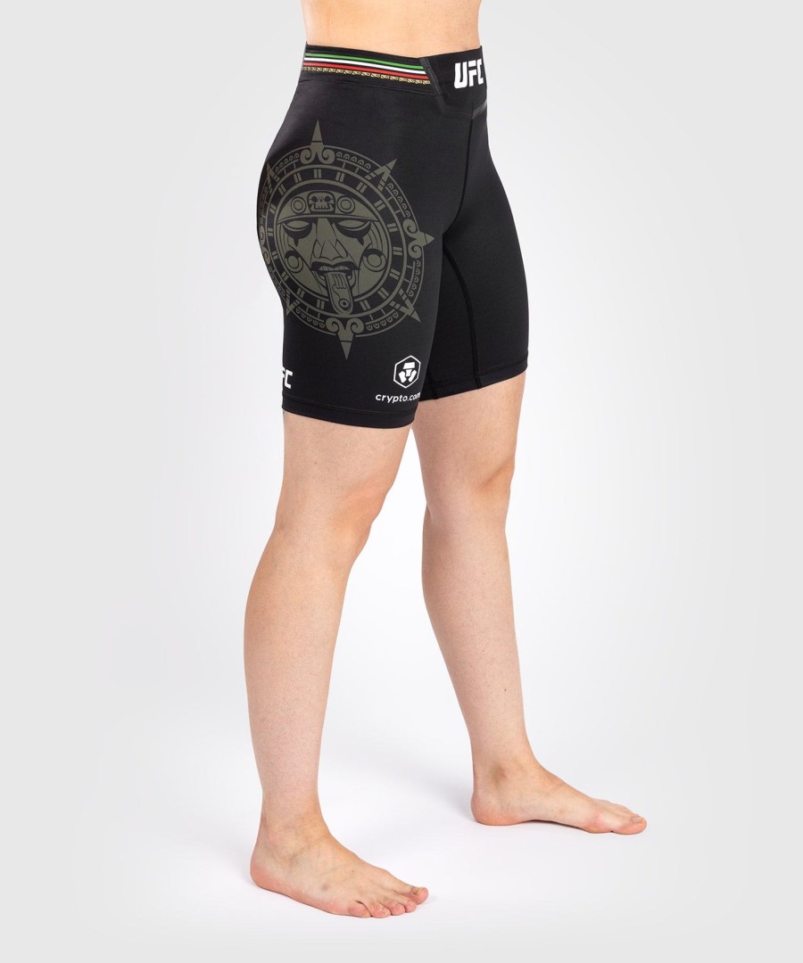 noche ufc by venum authentic fight night dame vale tudo short - lang passform - svart