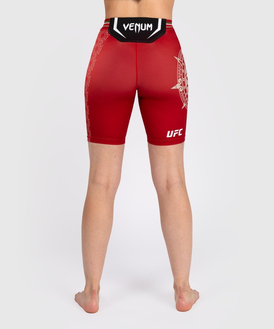 noche ufc by venum authentic fight night dame vale tudo short - lang passform - rød