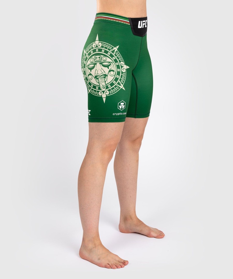 noche ufc by venum authentic fight night dame vale tudo short - lang passform - grønn