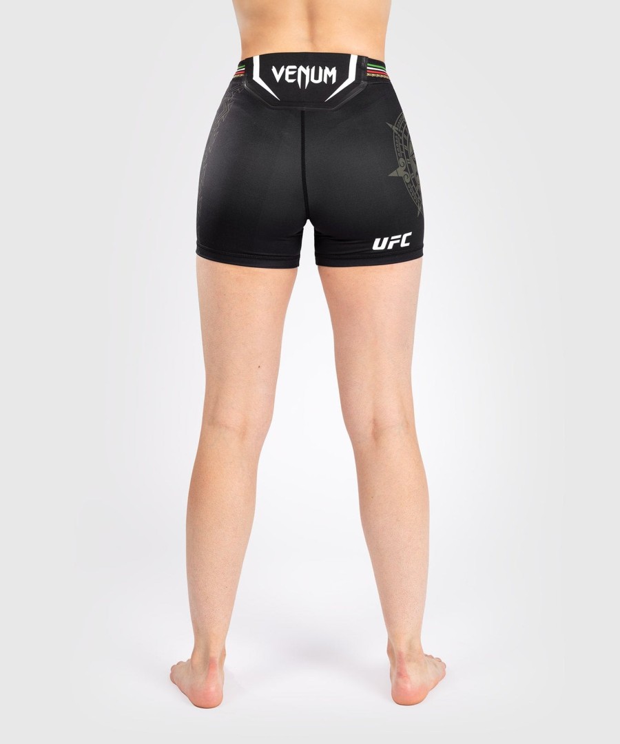noche ufc by venum authentic fight night dame vale tudo shorts - kort passform - svart