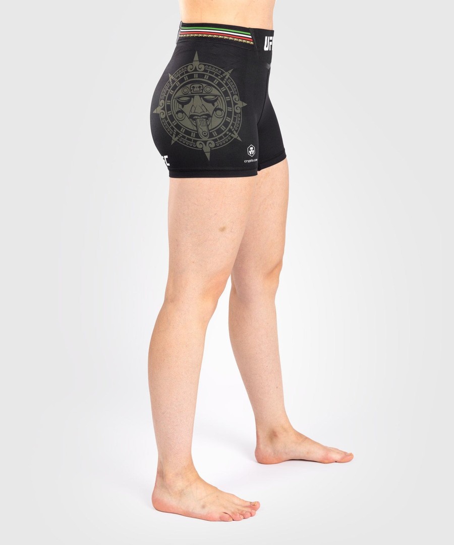 noche ufc by venum authentic fight night dame vale tudo shorts - kort passform - svart