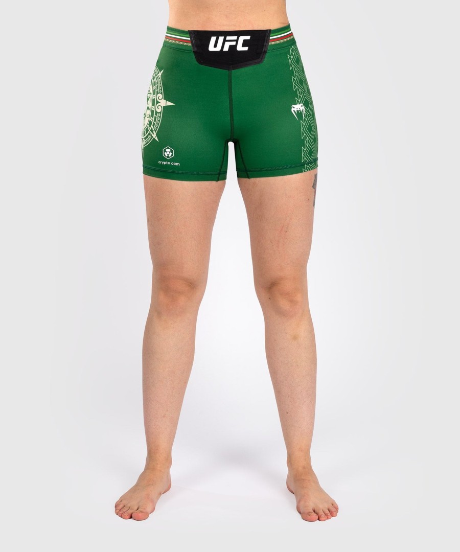 noche ufc by venum authentic fight night dame vale tudo shorts - kort passform - grønn