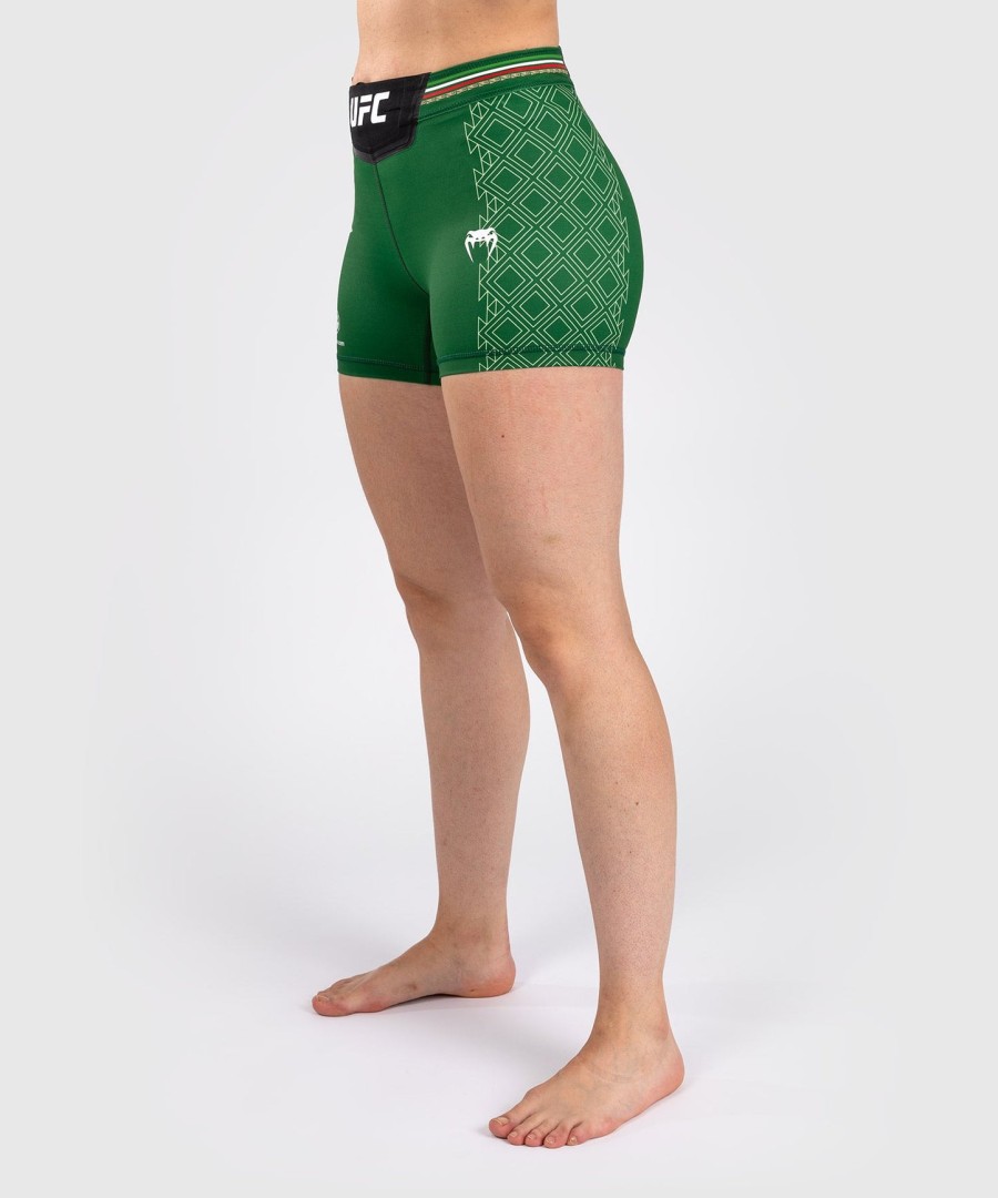 noche ufc by venum authentic fight night dame vale tudo shorts - kort passform - grønn