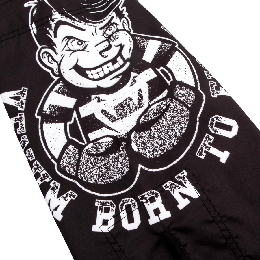 venum born to fight kampshorts for barn - svarthvit