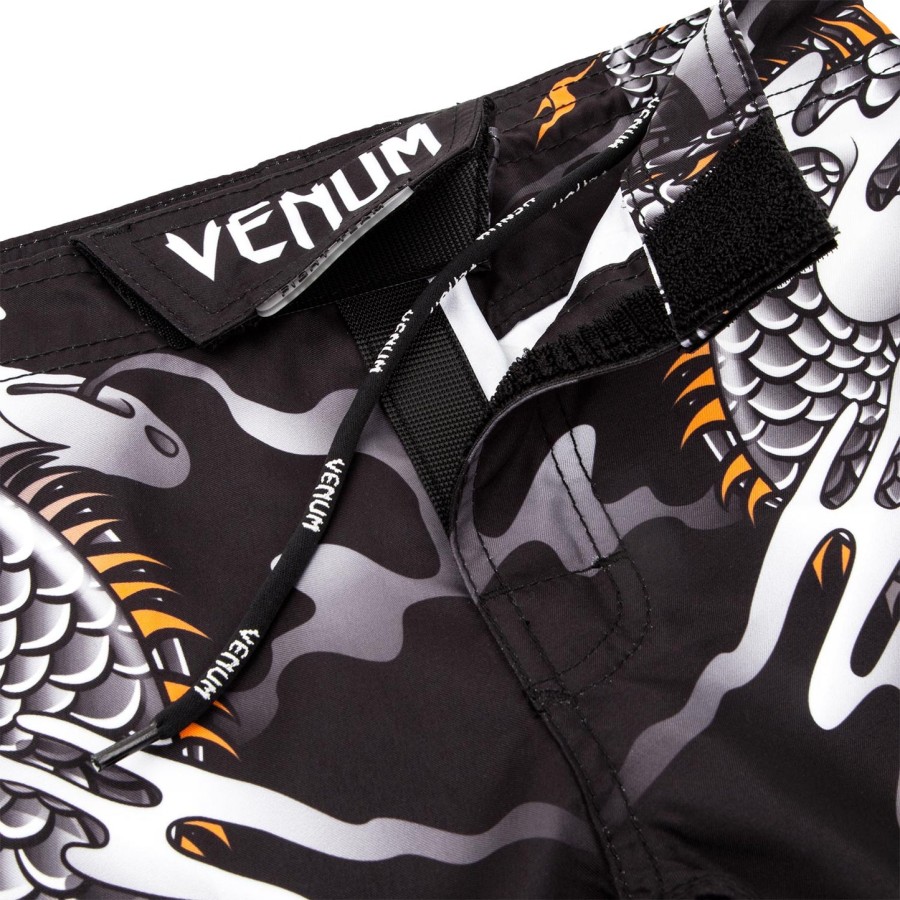 venum dragon flight barnekampshorts - svarthvit