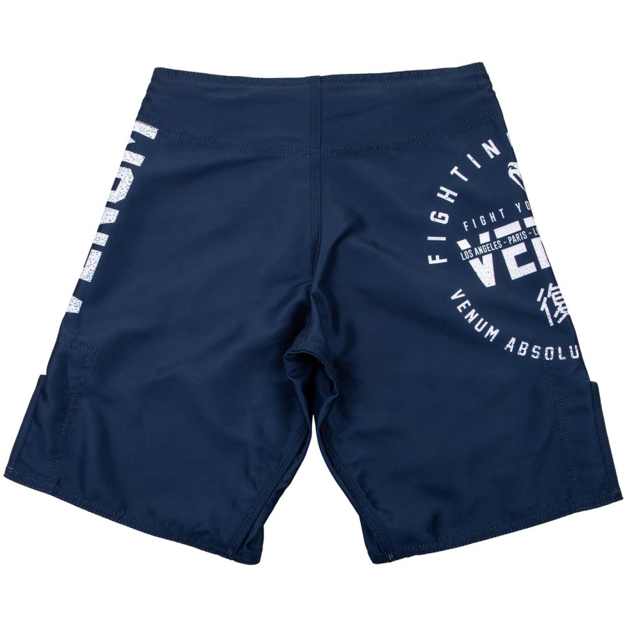 venum signature kids fightshorts – marineblå