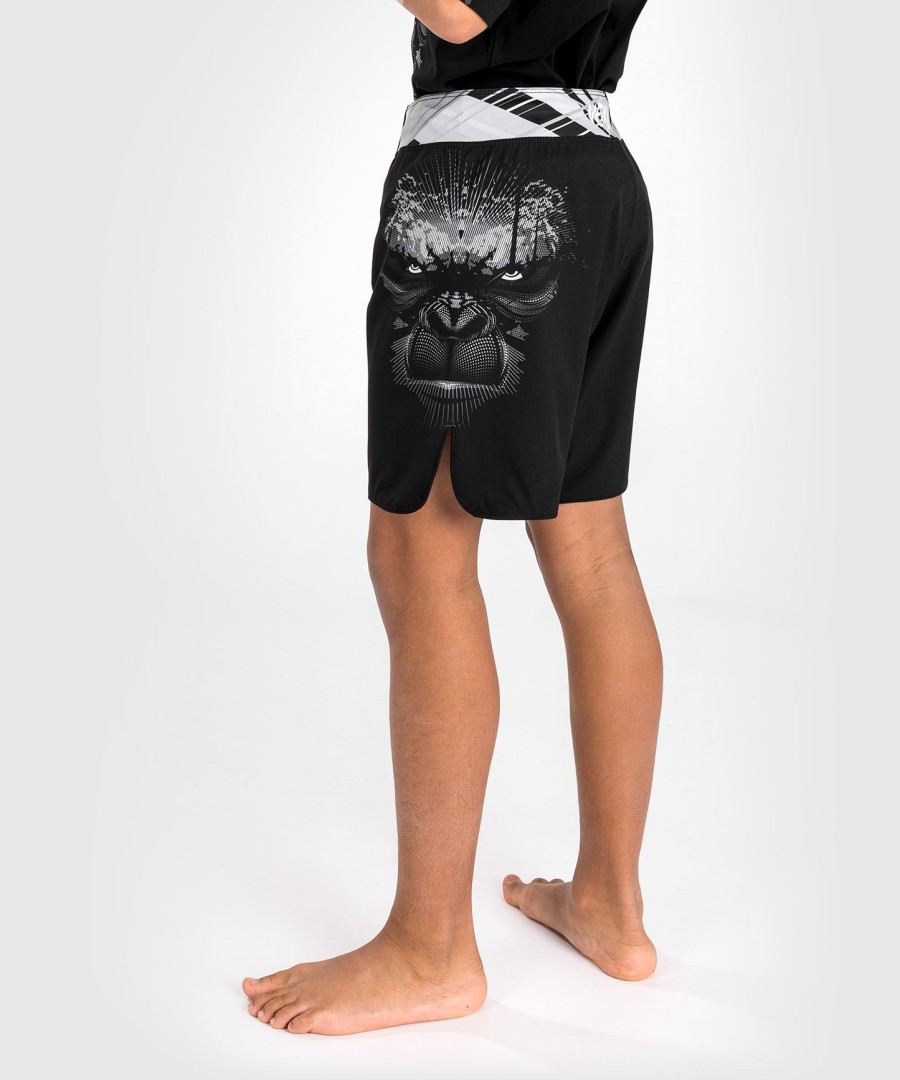 venum gorilla jungle barnekampshorts - svarthvit