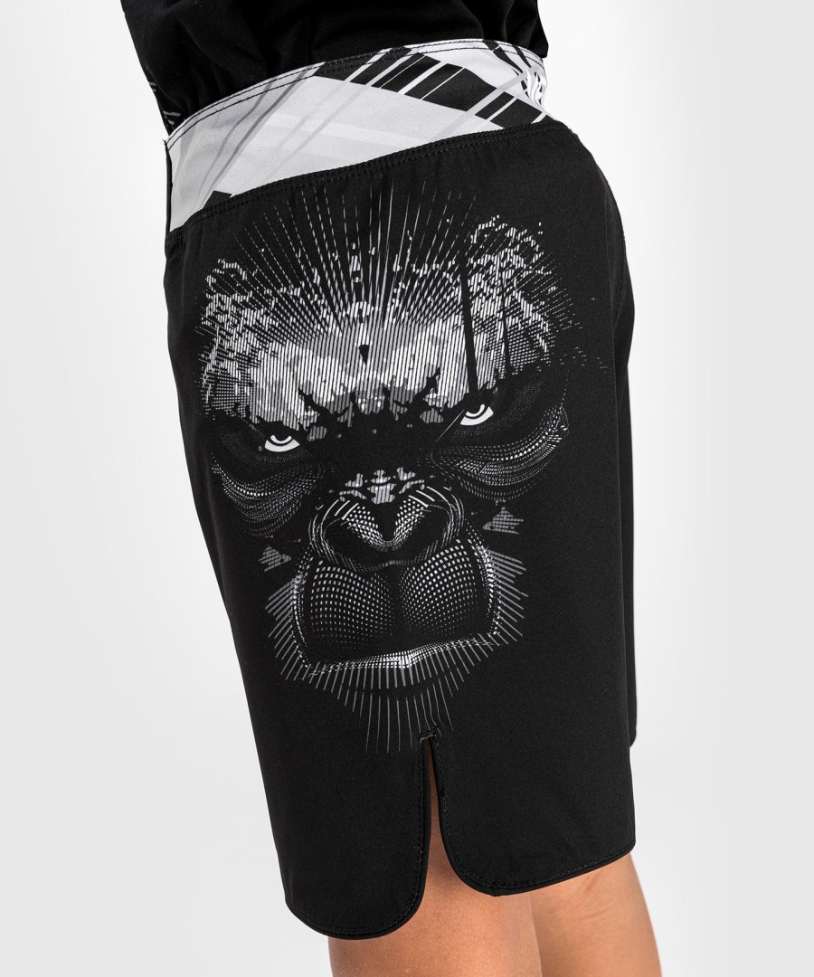 venum gorilla jungle barnekampshorts - svarthvit