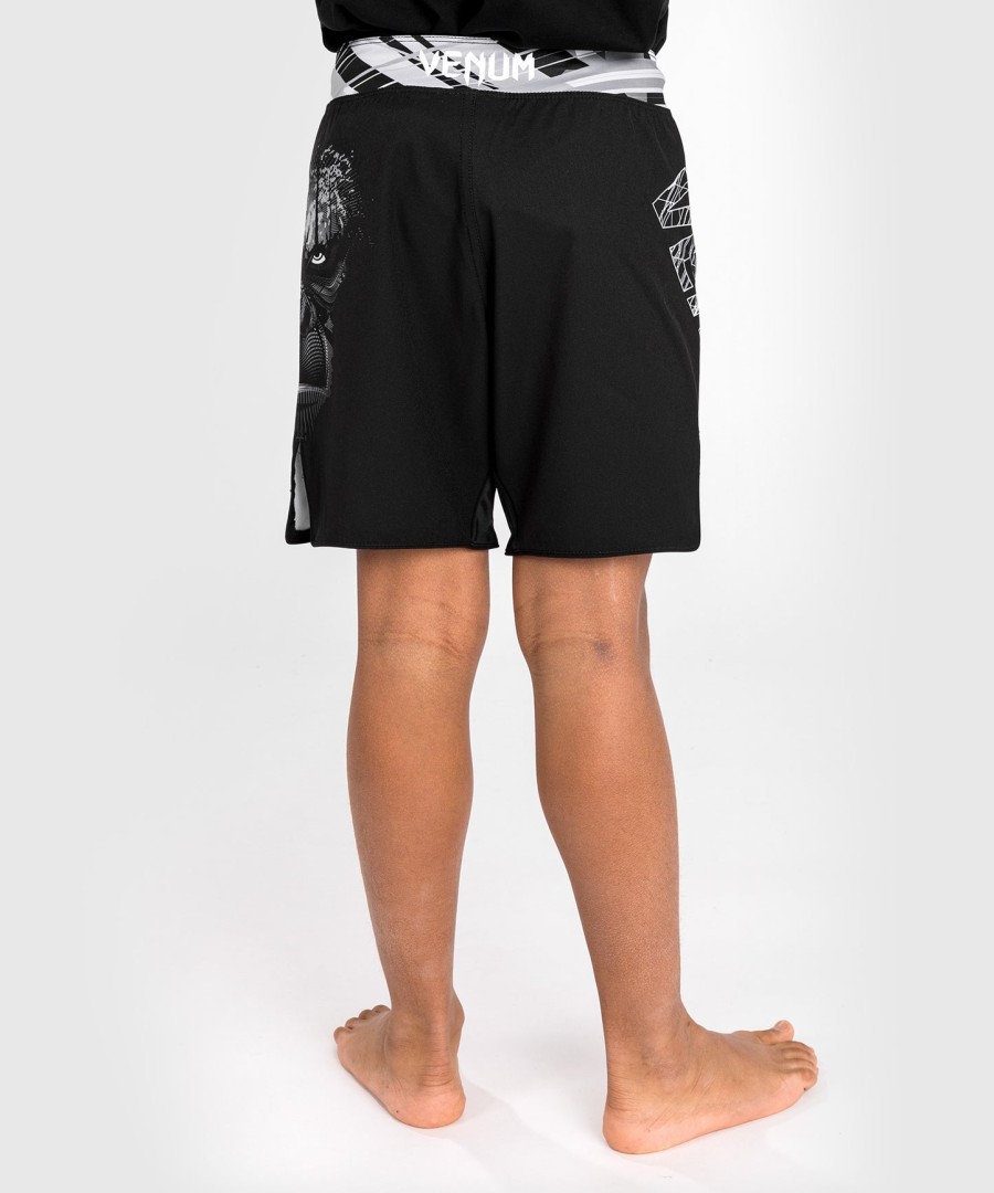 venum gorilla jungle barnekampshorts - svarthvit