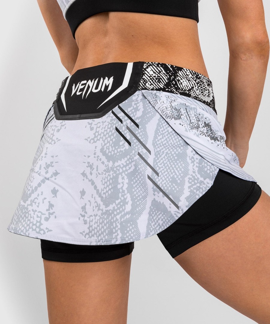 ufc adrenaline by venum authentic fight night dame skort - hvit
