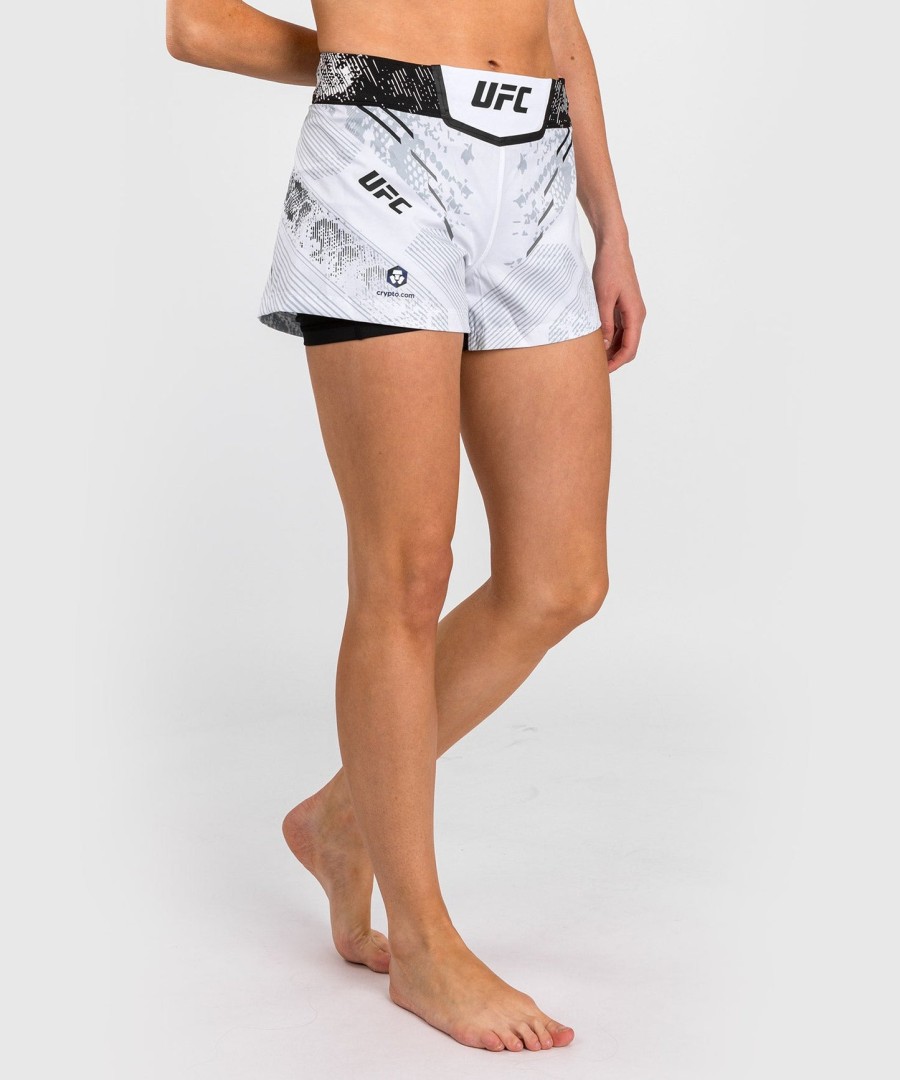 ufc adrenaline av venum authentic fight night dame kampshorts - hvit