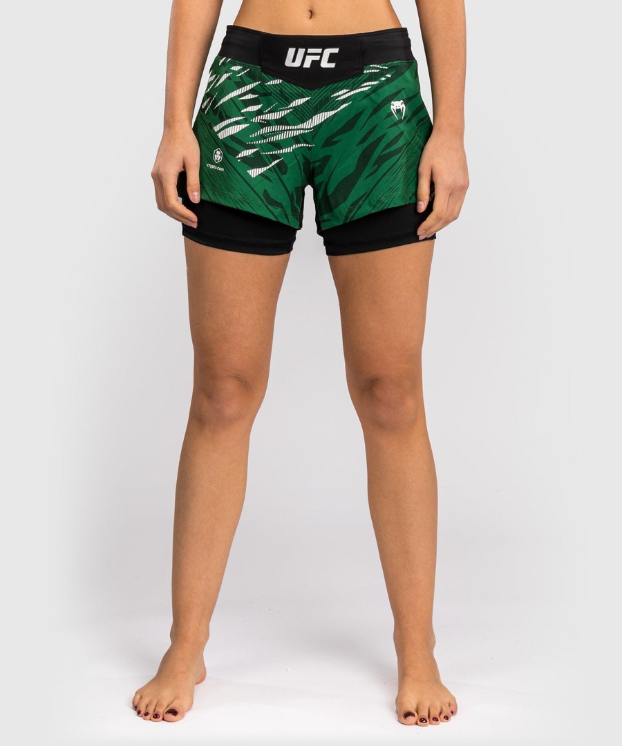 ufc fusion av venum authentic fight night kampshorts for kvinner – grønn
