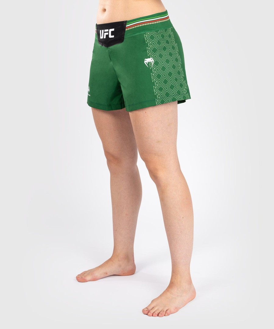 noche ufc by venum authentic fight night kvinners kampshorts - grønn