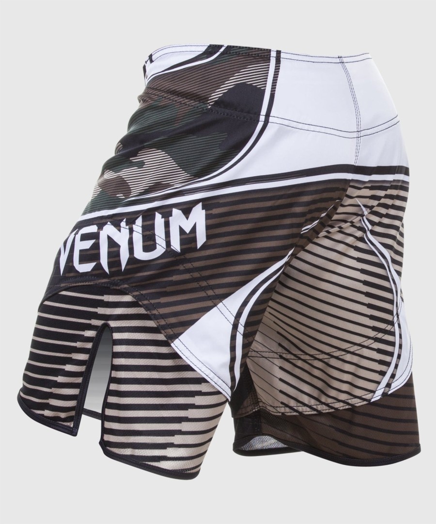 venum camo hero fightshorts - grønnbrun