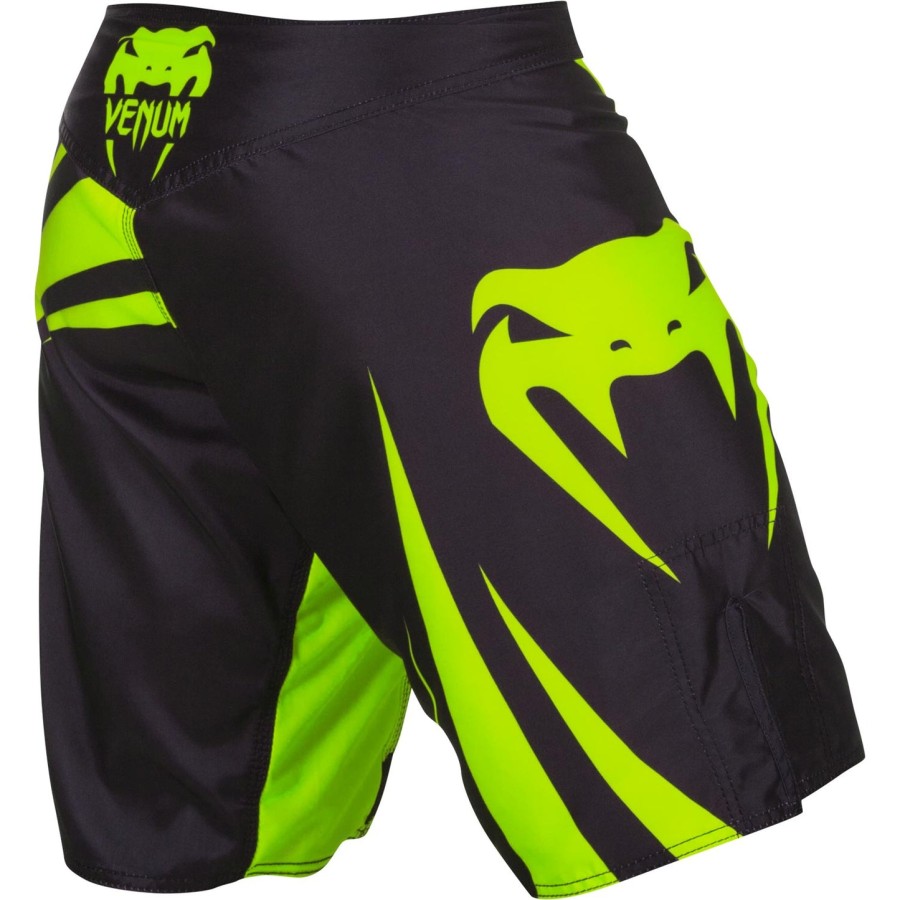 venum challenger kampshorts - svartneo gul