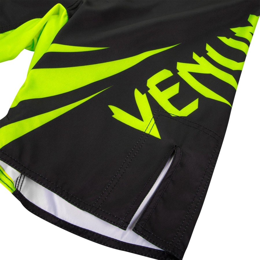 venum challenger kampshorts - svartneo gul