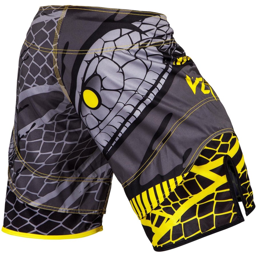 venum snaker fightshorts - svartgul
