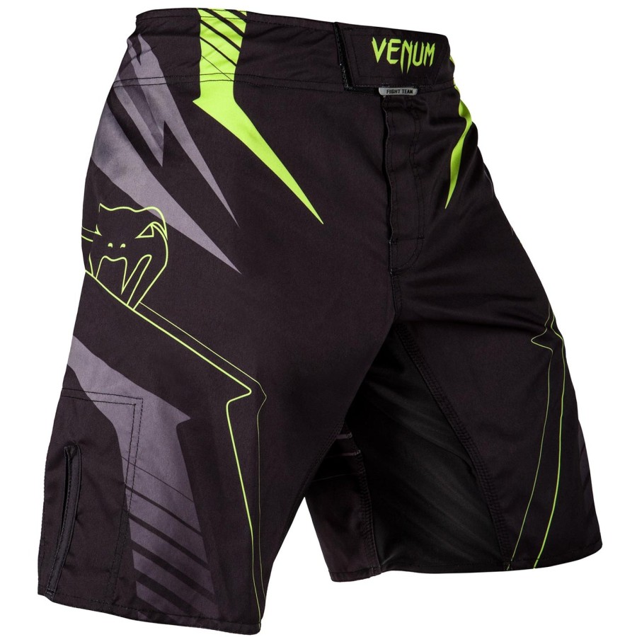 venum sharp 3.0 fightshorts - svartneo gul