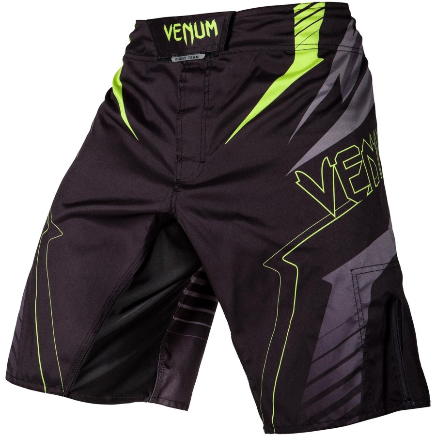 venum sharp 3.0 fightshorts - svartneo gul