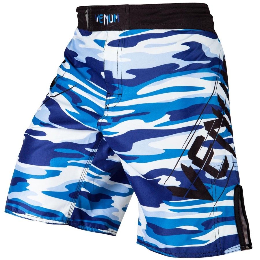 venum wave camo fightshorts – blå