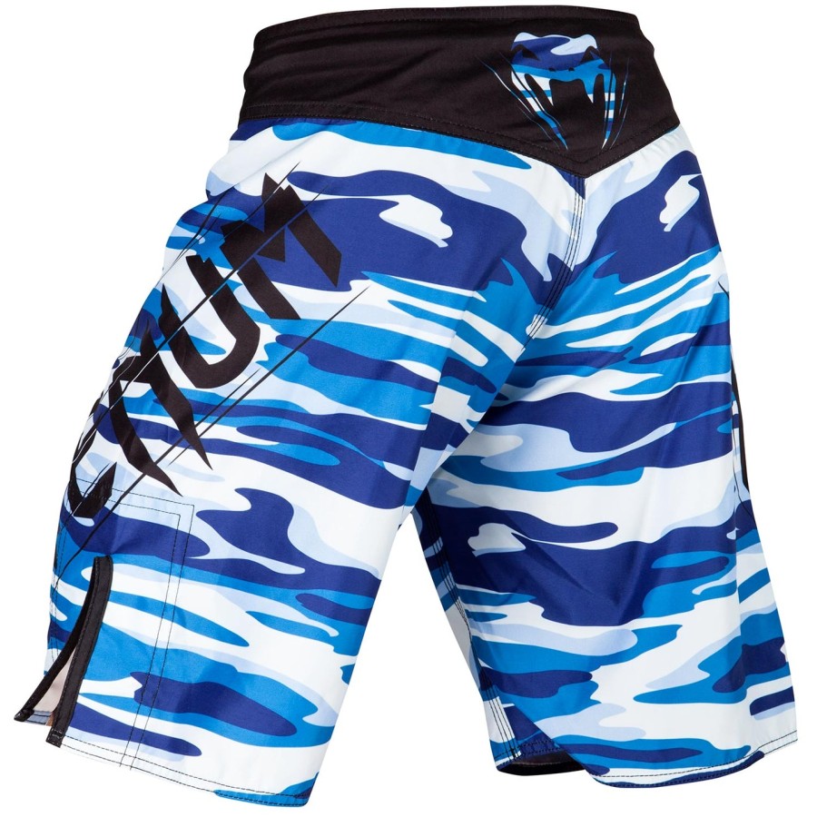venum wave camo fightshorts – blå