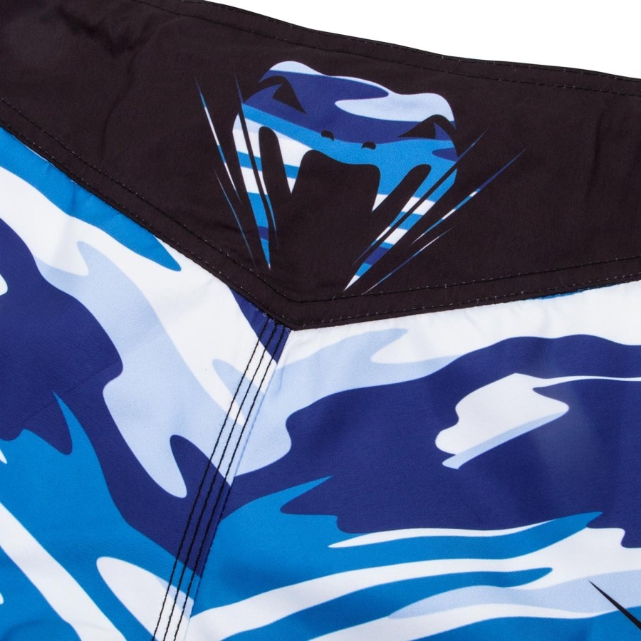venum wave camo fightshorts – blå