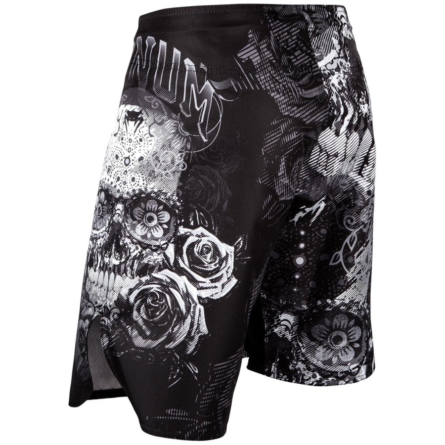 venum santa muerte 3.0 kampshorts - svarthvit