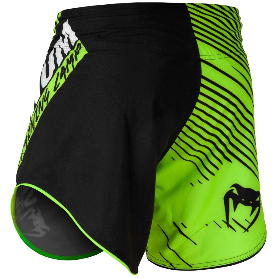 venum training camp 2.0 kampshorts - svartneo gul