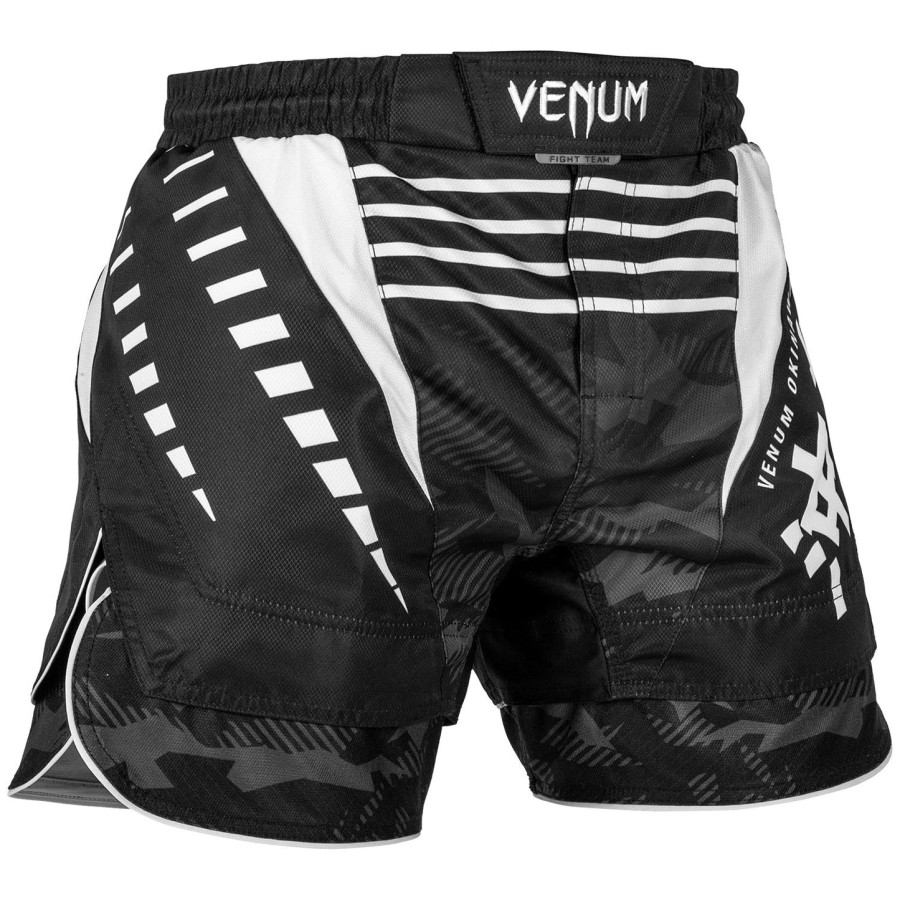 venum okinawa 2.0 kampshorts - svarthvit