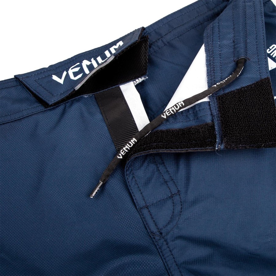 venum signature fightshorts - marineblåhvit