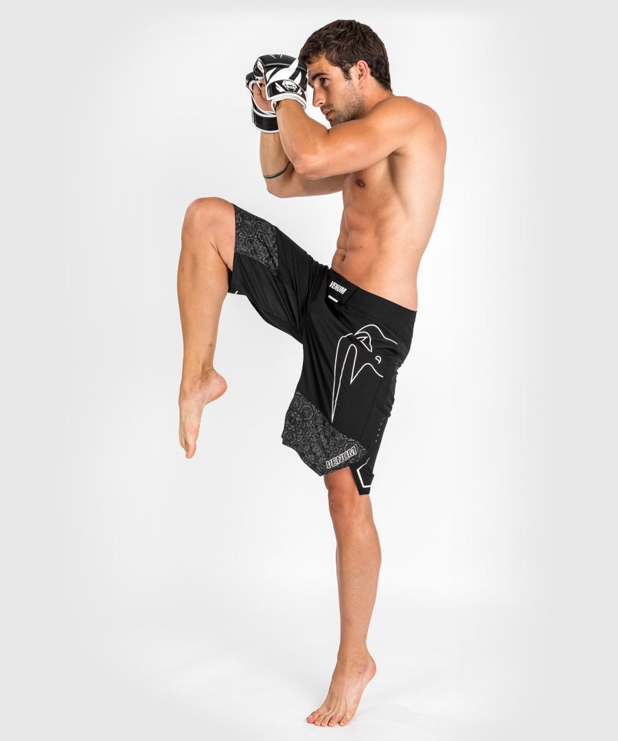 fightshorts light 4.0 venum - svarthvit