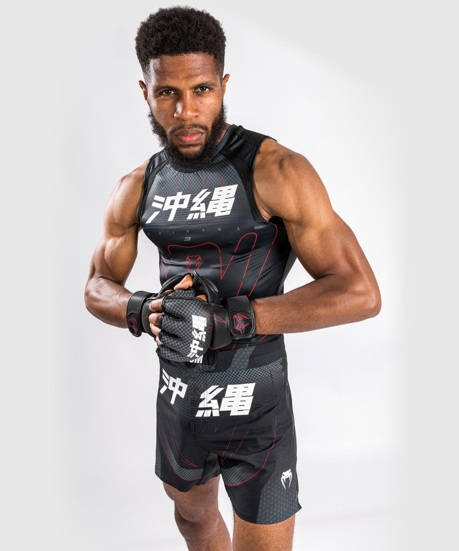 venum okinawa 3.0 kampshorts - svartrød