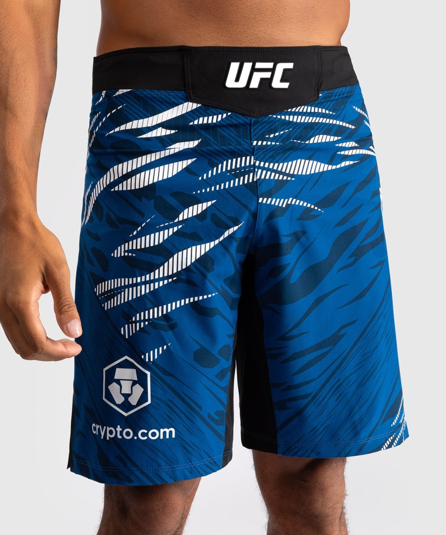ufc fusion av venum authentic fight night herre kampshorts - lang passform - blå