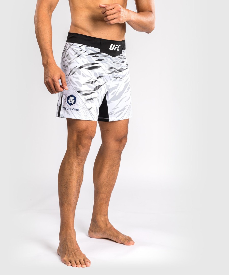 ufc fusion av venum authentic fight night menns kampshorts - kort passform - hvit