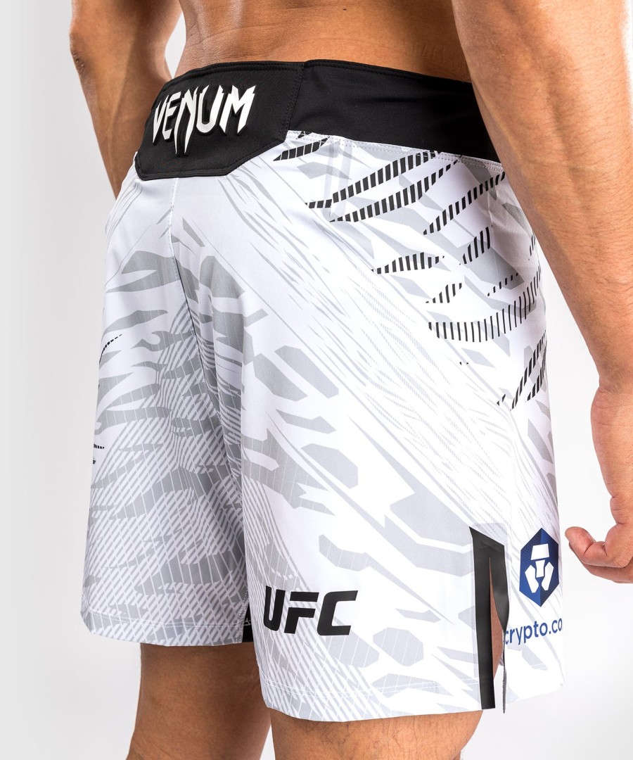 ufc fusion av venum authentic fight night menns kampshorts - kort passform - hvit
