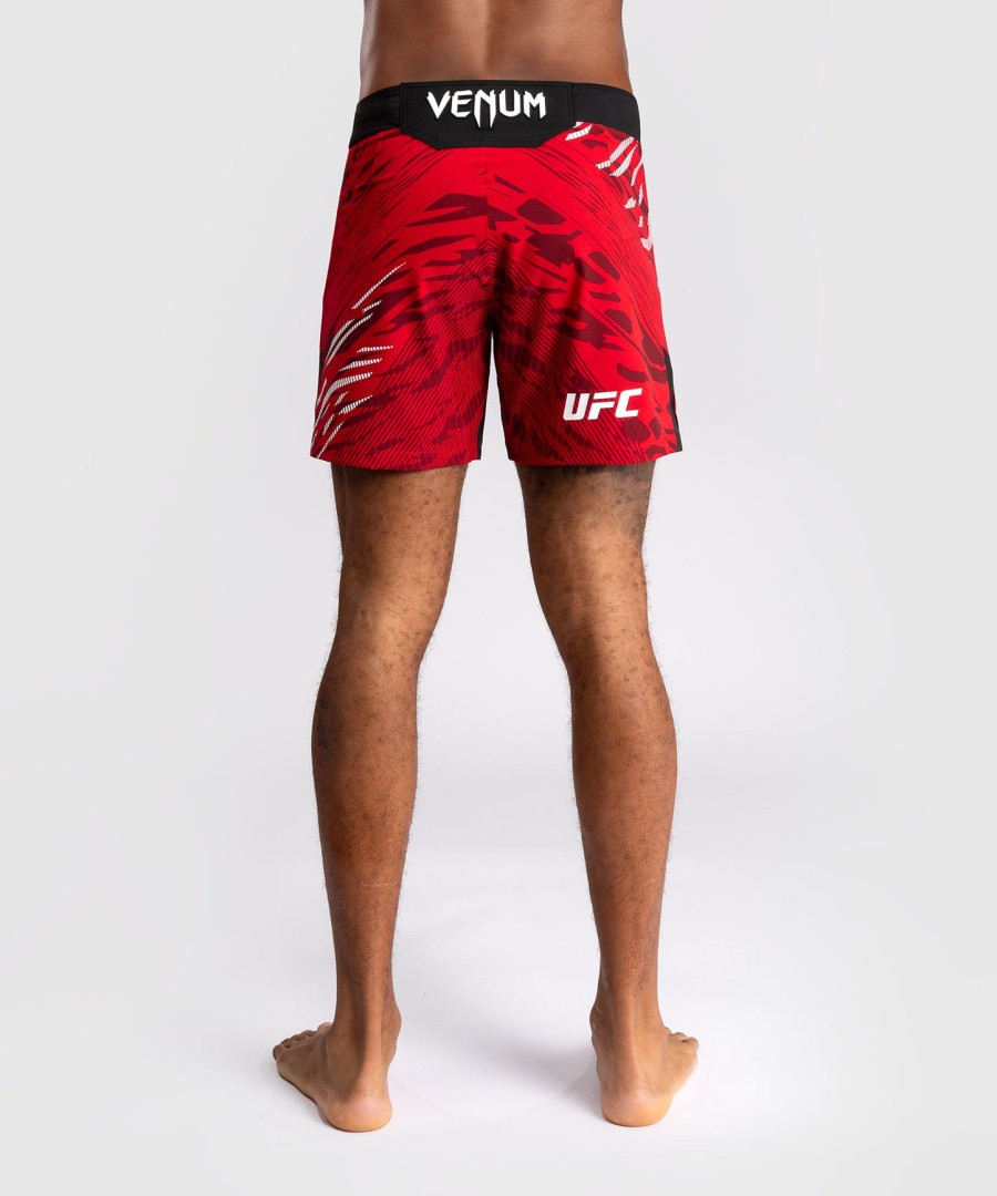 ufc fusion av venum authentic fight night menns kampshorts - kort passform - rød