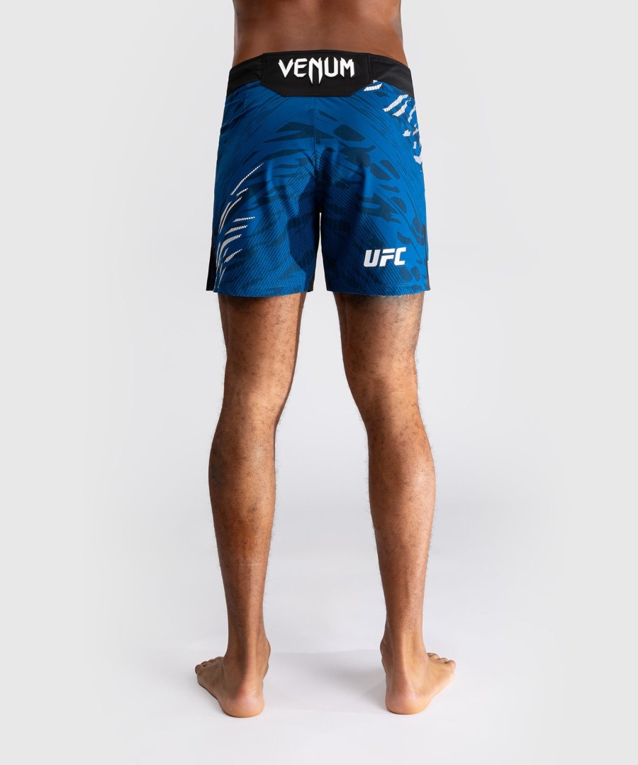 ufc fusion av venum authentic fight night menns kampshorts - kort passform - blå